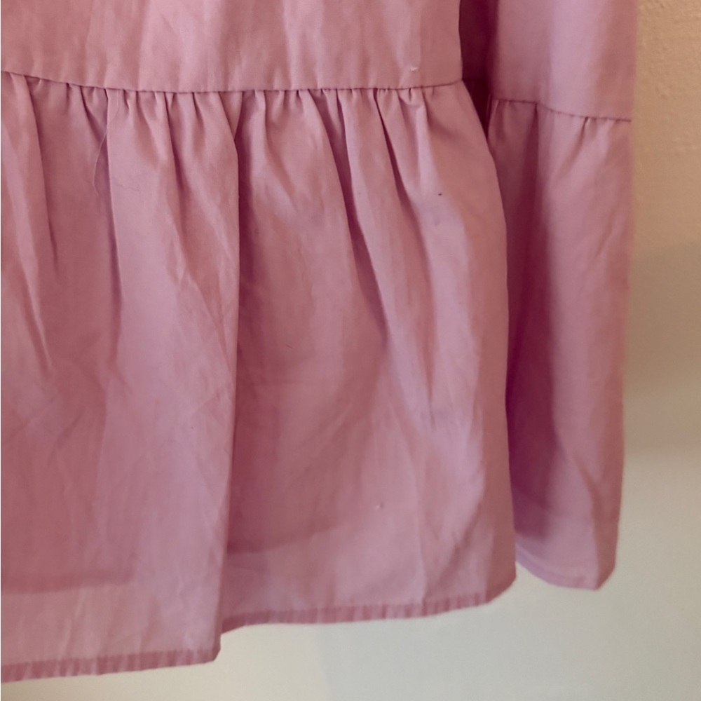 HYFVE Lilac Babydoll Mini Dress Sleeveless Lined Women's M - Picture 10 of 13